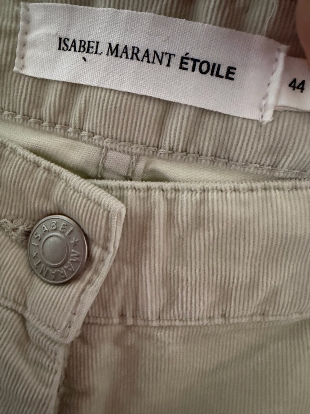 Isabel Marant micro corduroy pants sz 44 - Picture 4 of 6